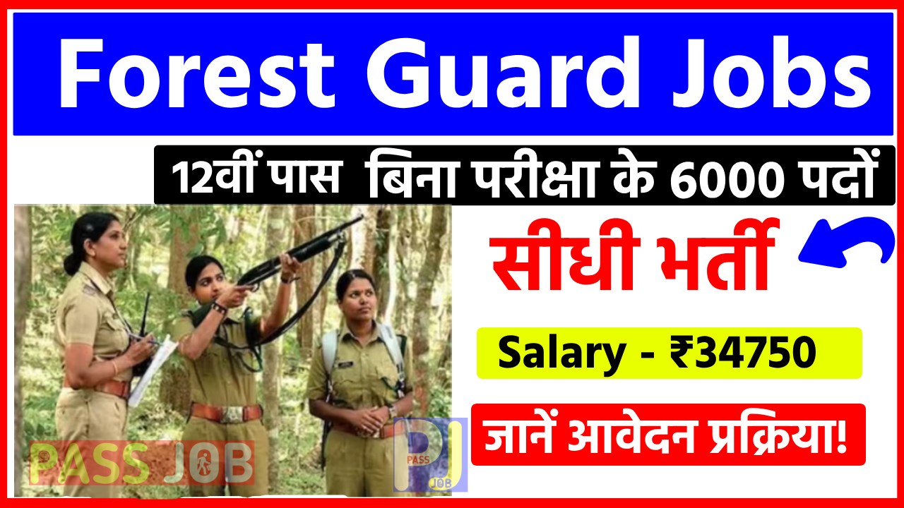 forest guard vacancy 2024